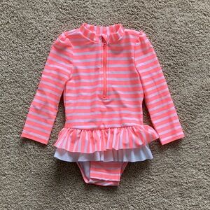 Striped Kids Swimsuit